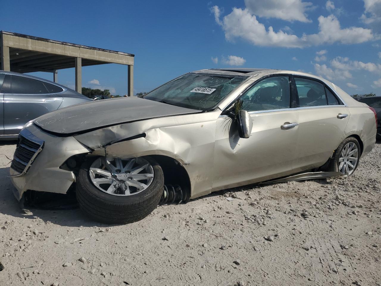 2015 Cadillac Cts Luxury Collection продається в West Palm Beach, FL - Rollover