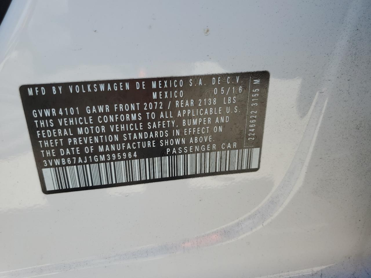 2016 Volkswagen Jetta - Image 12