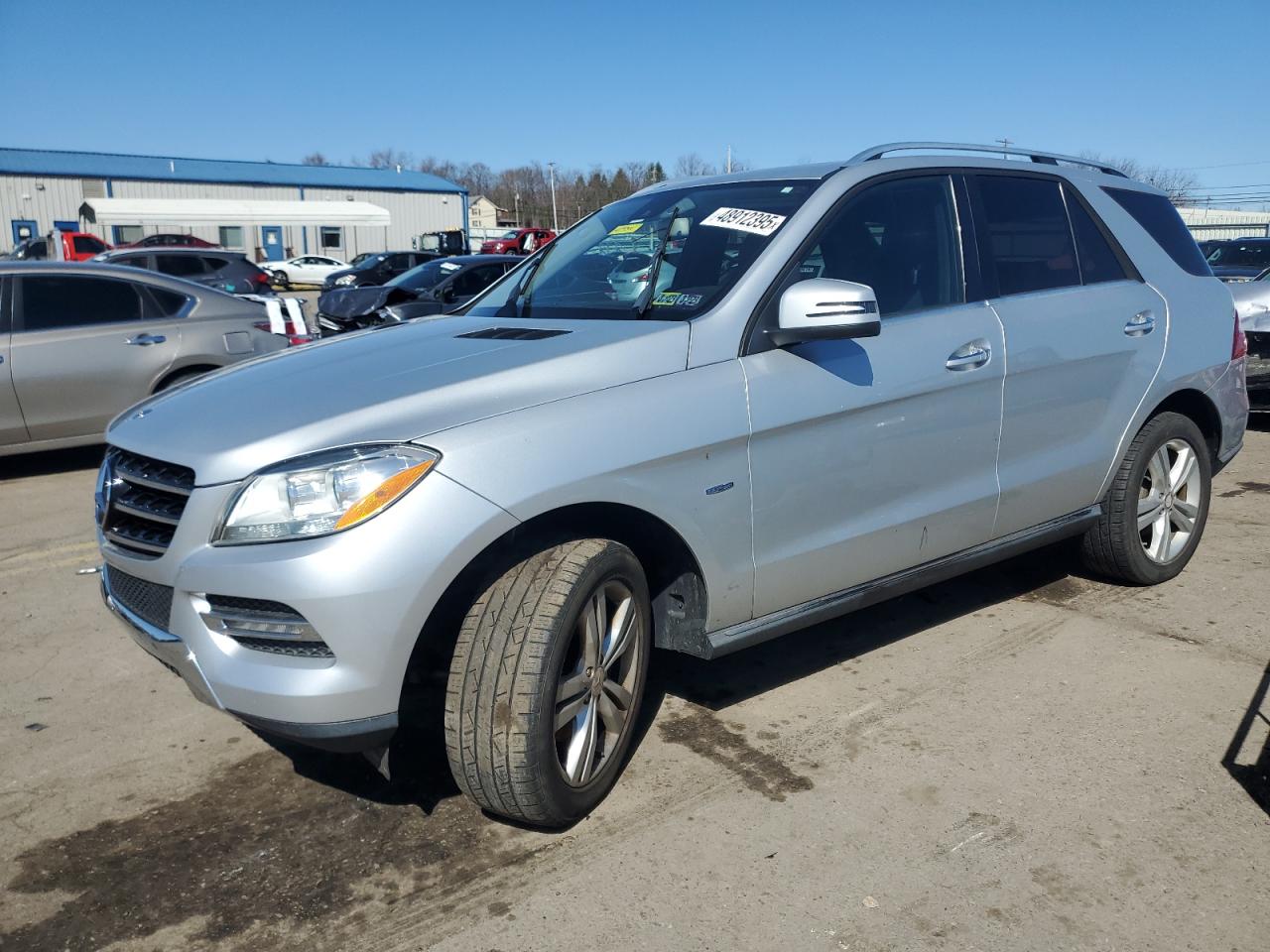 2012 Mercedes-Benz Ml 350 4Matic на продаже в Pennsburg, PA - Mechanical