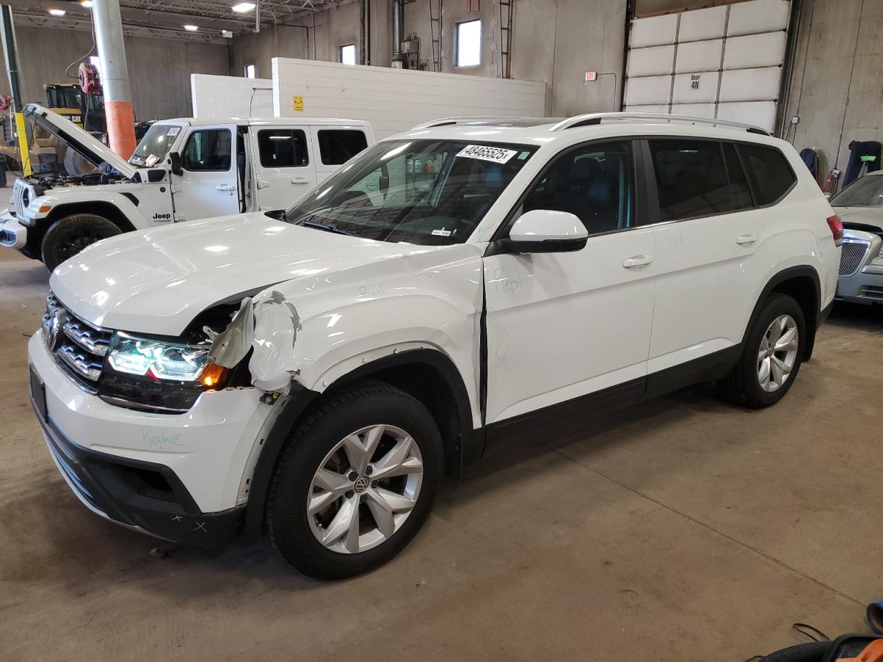 2018 Volkswagen Atlas იყიდება Blaine-ში, MN - Front End
