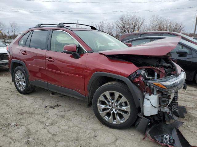  TOYOTA RAV4 2023 Бордовий