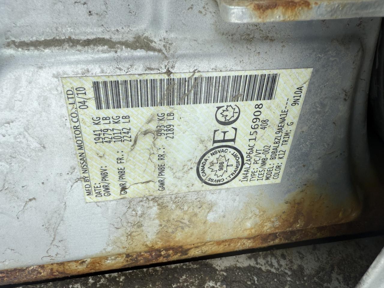 2010 Nissan Altima - Image 11