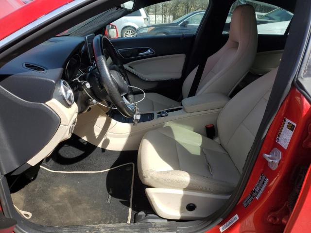 Седаны MERCEDES-BENZ CLA-CLASS 2015 Красный