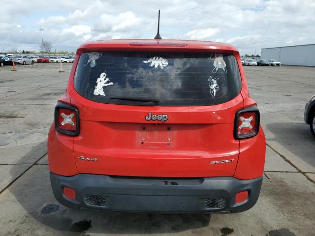  JEEP RENEGADE 2015 Красный