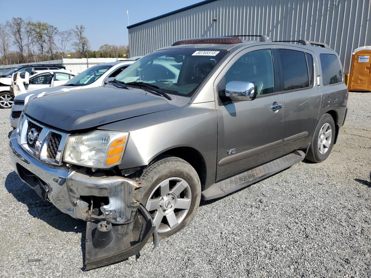 2006 Nissan Armada Se продається в Spartanburg, SC - Front End