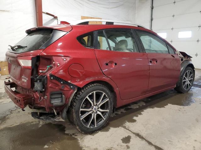  SUBARU IMPREZA 2017 Бордовый