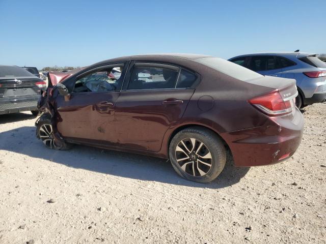 Седаны HONDA CIVIC 2015 Бургунди