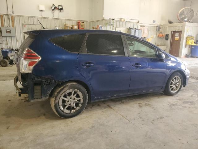 Crossovers TOYOTA PRIUS 2016 Granatowy