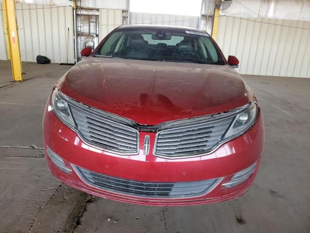 LINCOLN MKZ 2016 Czerwony