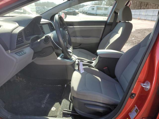 HYUNDAI ELANTRA 2020 Red