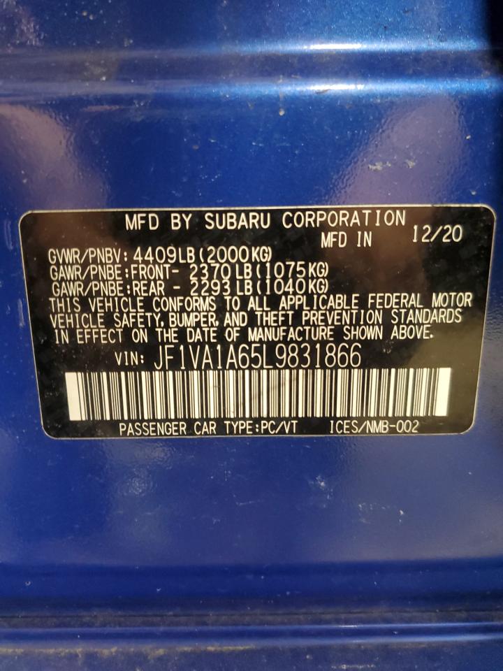 2020 Subaru WRX - Image 13