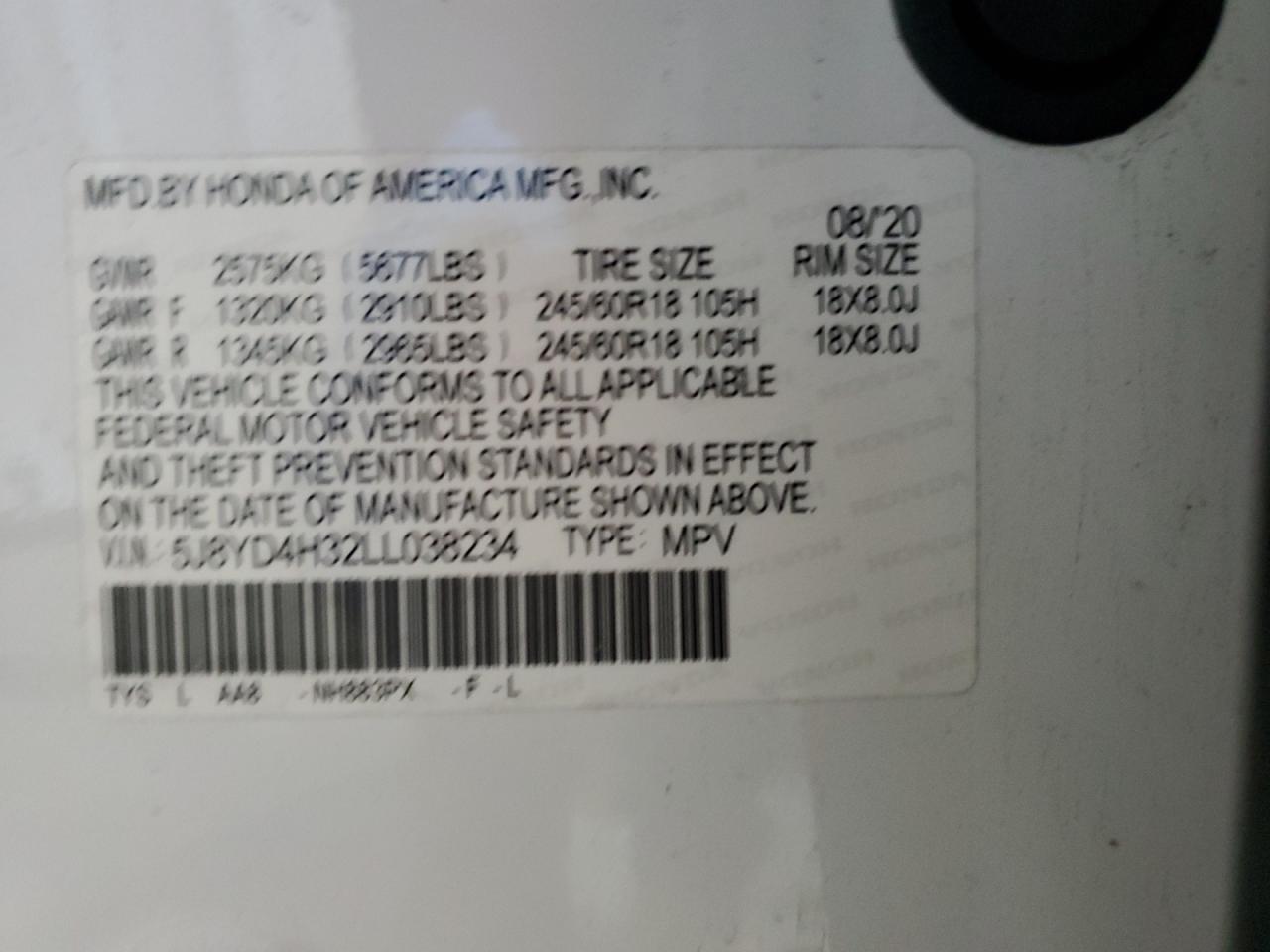 2020 Acura MDX - Image 14