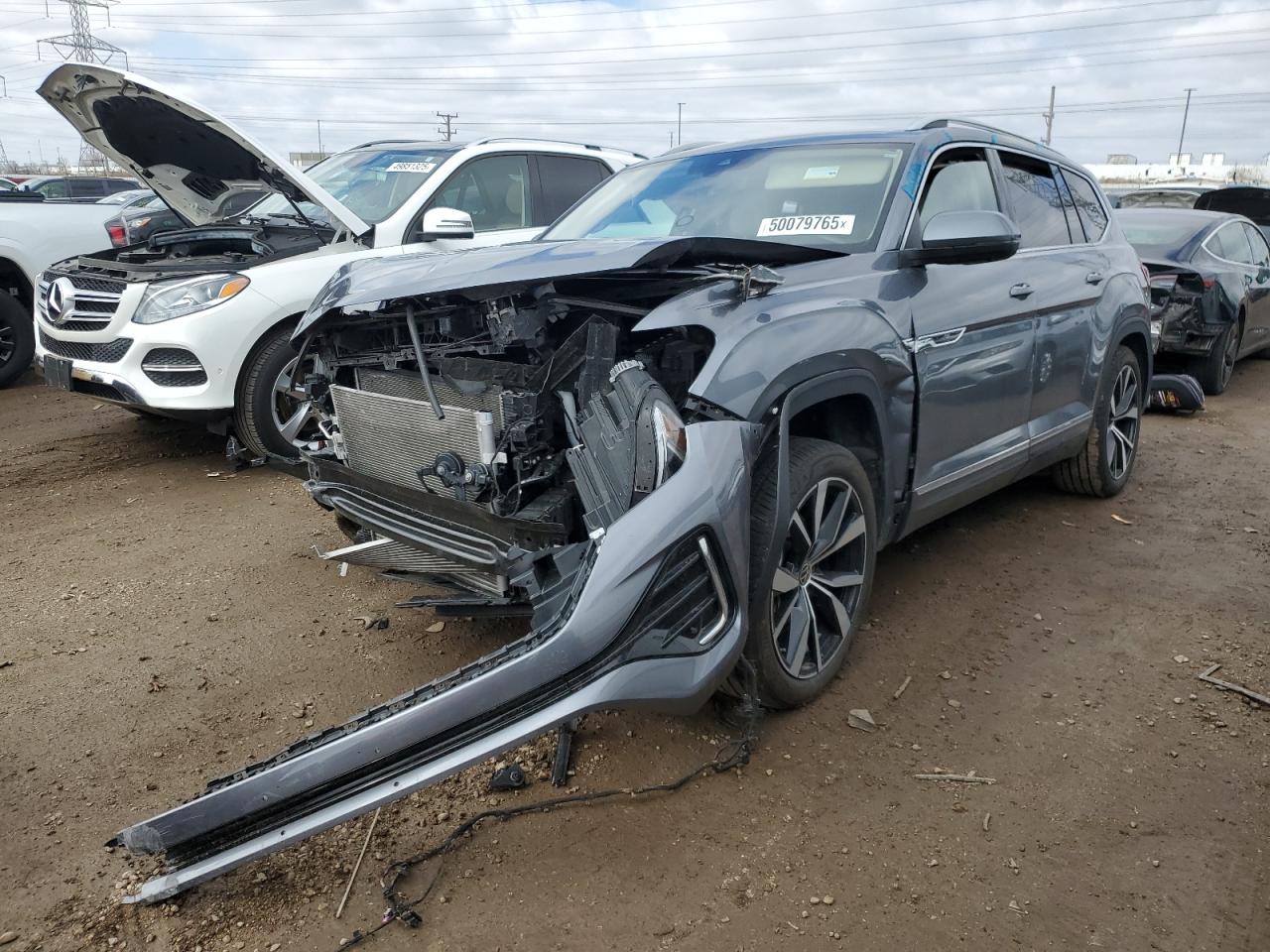 2024 Volkswagen Atlas Sel Premium R-Line en Venta en Elgin, IL - Front End