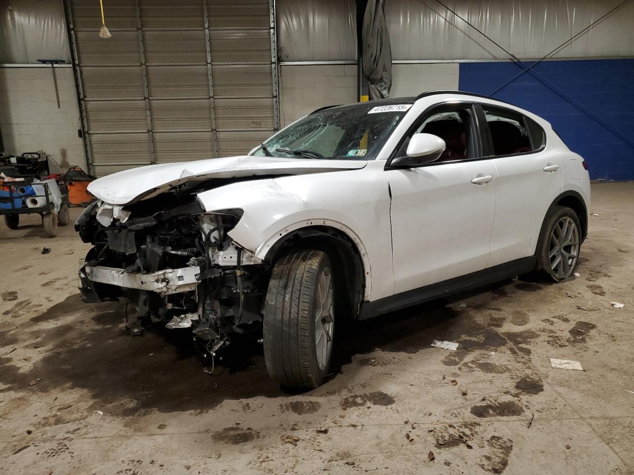 2018 Alfa Romeo Stelvio Ti Sport na sprzedaż w Chalfont, PA - Vandalism