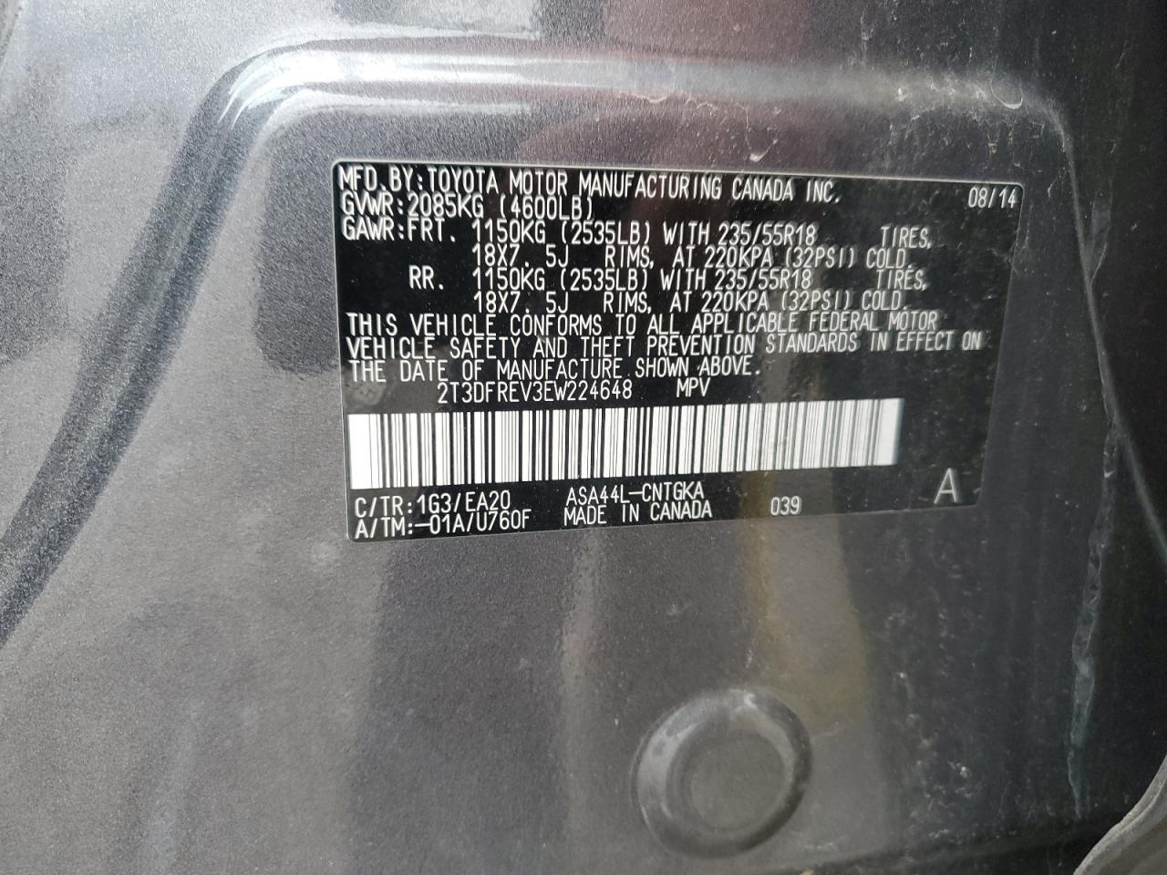 2014 Toyota RAV 4 - Image 16