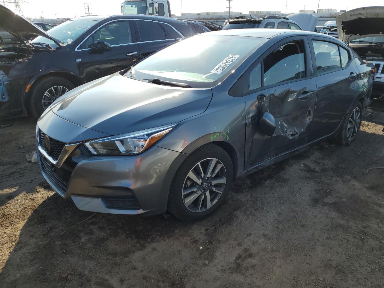 2021 Nissan Versa Sv for Sale in Elgin, IL - Rear End