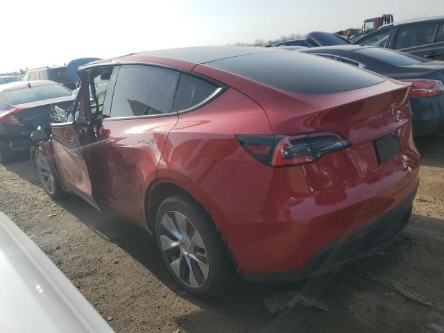  TESLA MODEL Y 2021 Czerwony