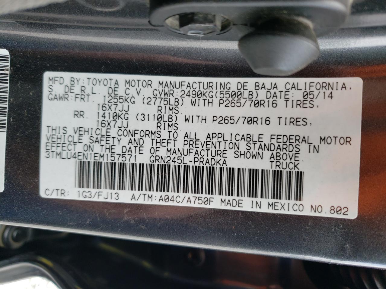 2014 Toyota Tacoma - Image 15