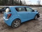 2014 Chevrolet Sonic Lt de vânzare în Leroy, NY - Front End