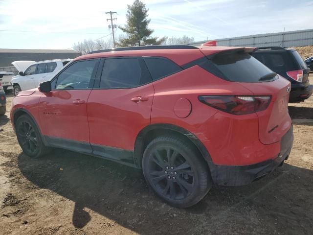  CHEVROLET BLAZER 2021 Czerwony
