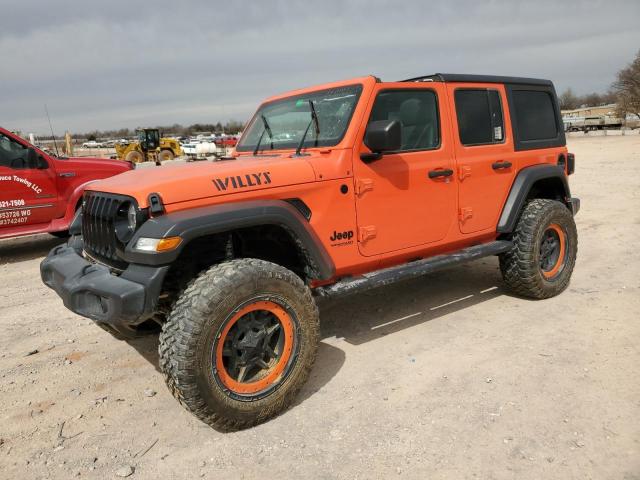  JEEP WRANGLER 2020 Оранжевый
