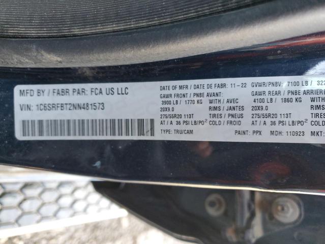 2022 RAM 1500 BIG HORN/LONE STAR