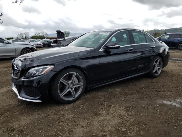  MERCEDES-BENZ C-CLASS 2015 Чорний