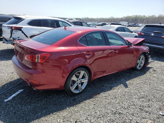  LEXUS IS 2012 Burgundy