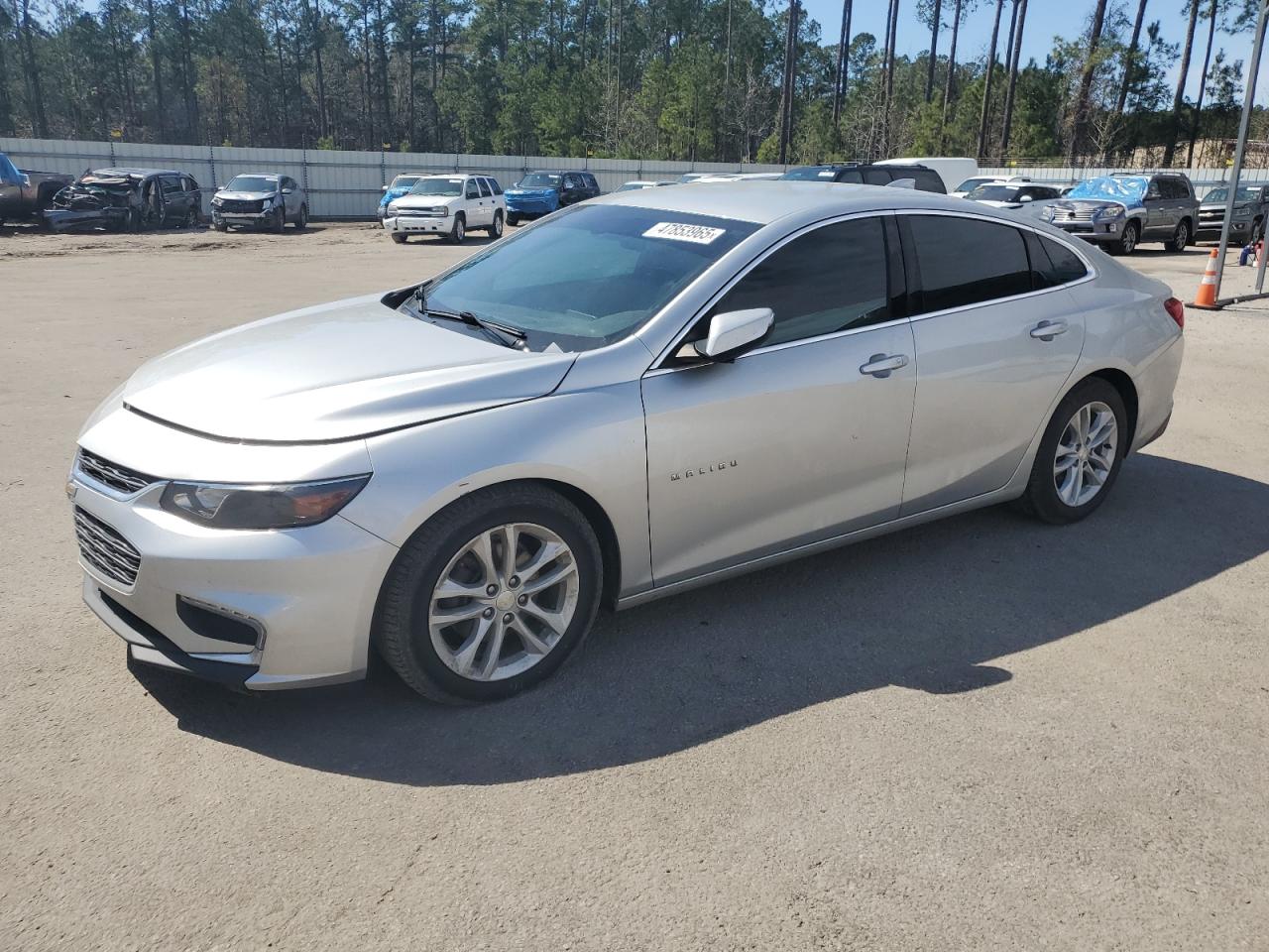 2016 Chevrolet Malibu Lt for Sale in Harleyville, SC - Side