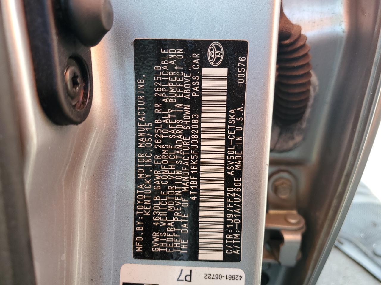 2015 Toyota Camry - Image 12