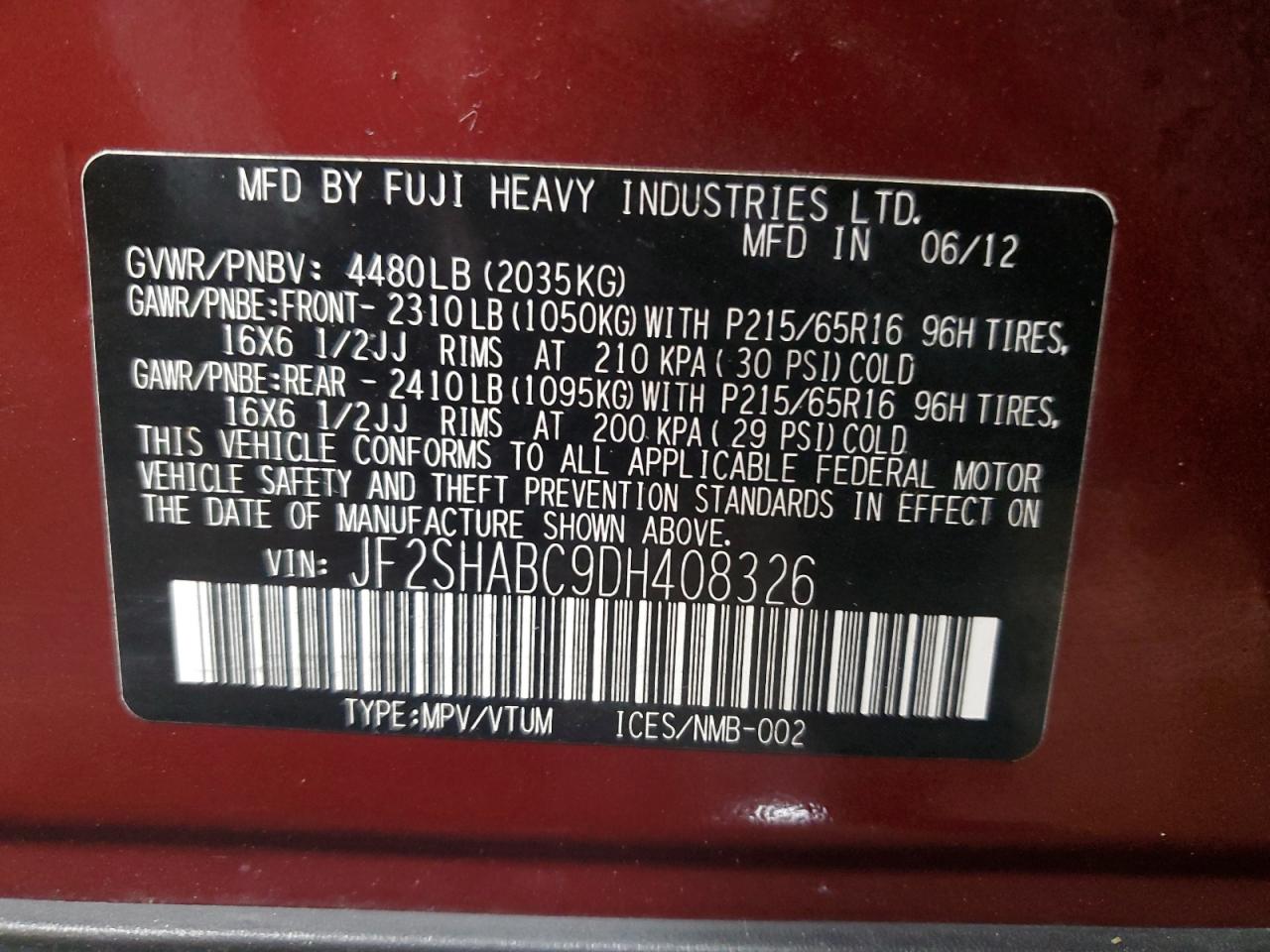 2013 Subaru Forester - Image 12