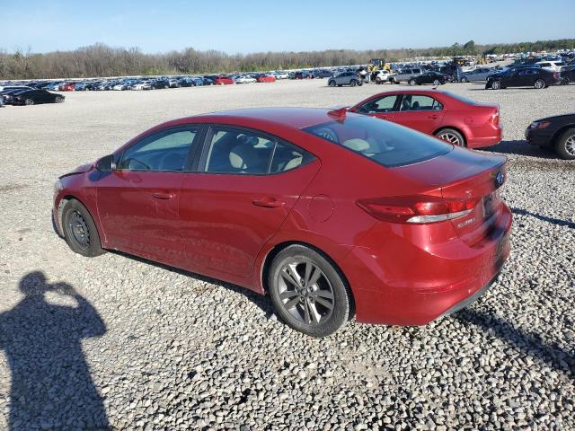 Sedans HYUNDAI ELANTRA 2017 Czerwony