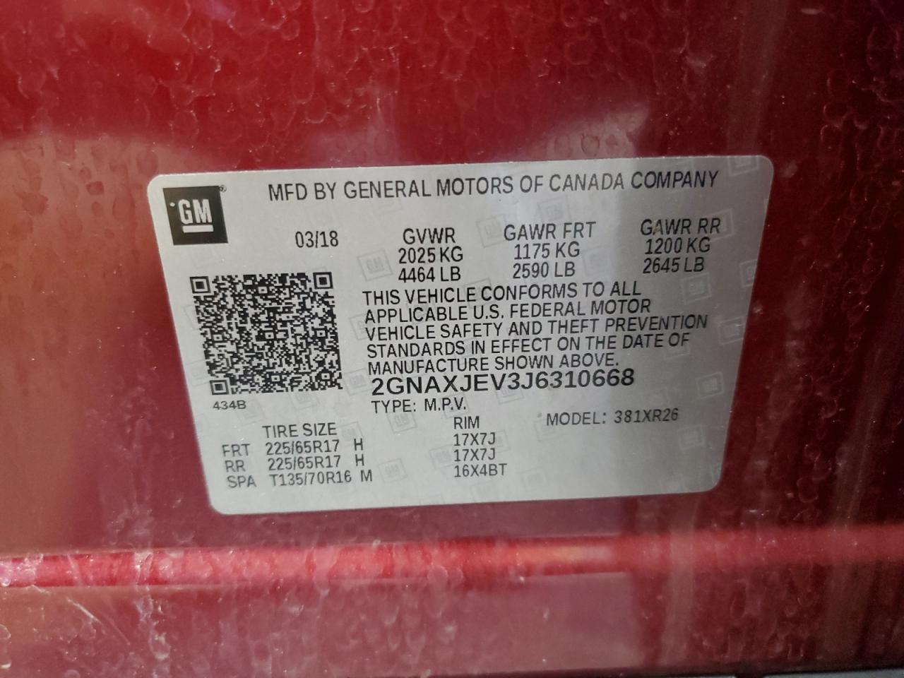 2018 Chevrolet Equinox - Image 13