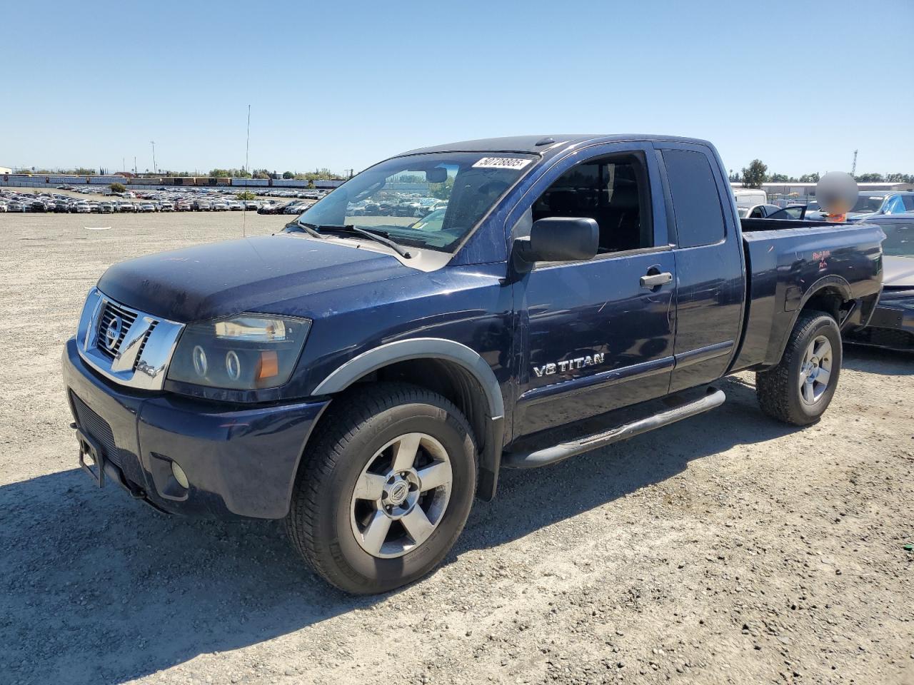 2008 Nissan Titan Xe за продажба в Antelope, CA - Rear End