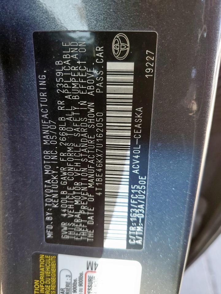 2007 Toyota Camry - Image 12