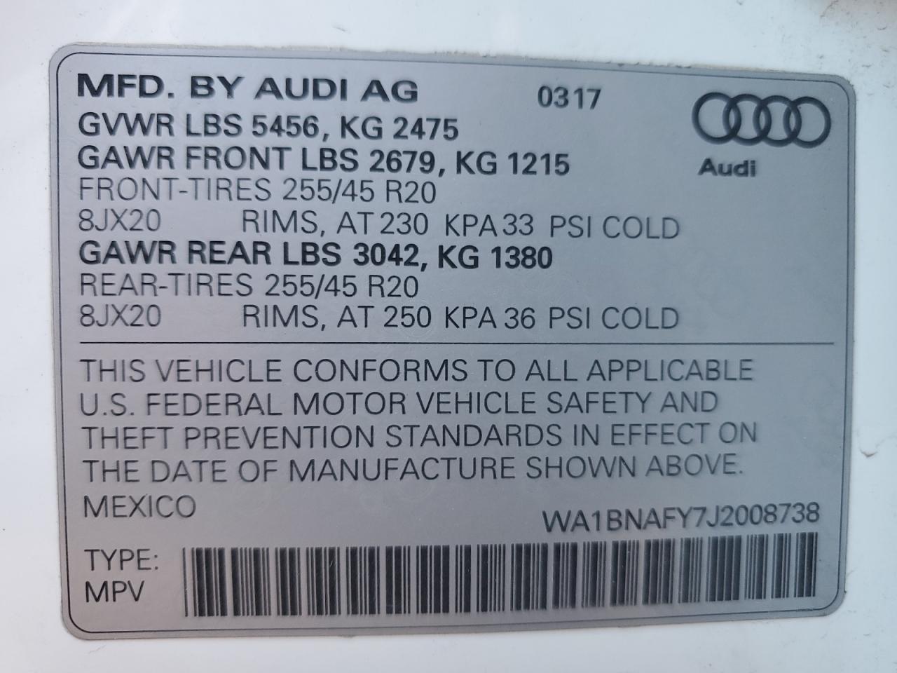 2018 Audi Q5 - Image 13