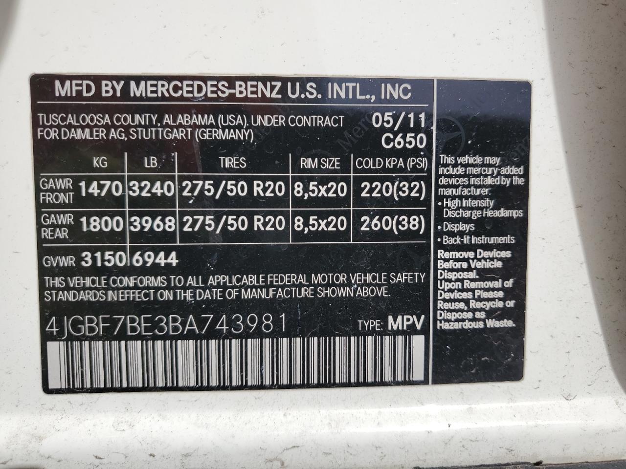 2011 Mercedes-Benz GL-klasse - Image 14