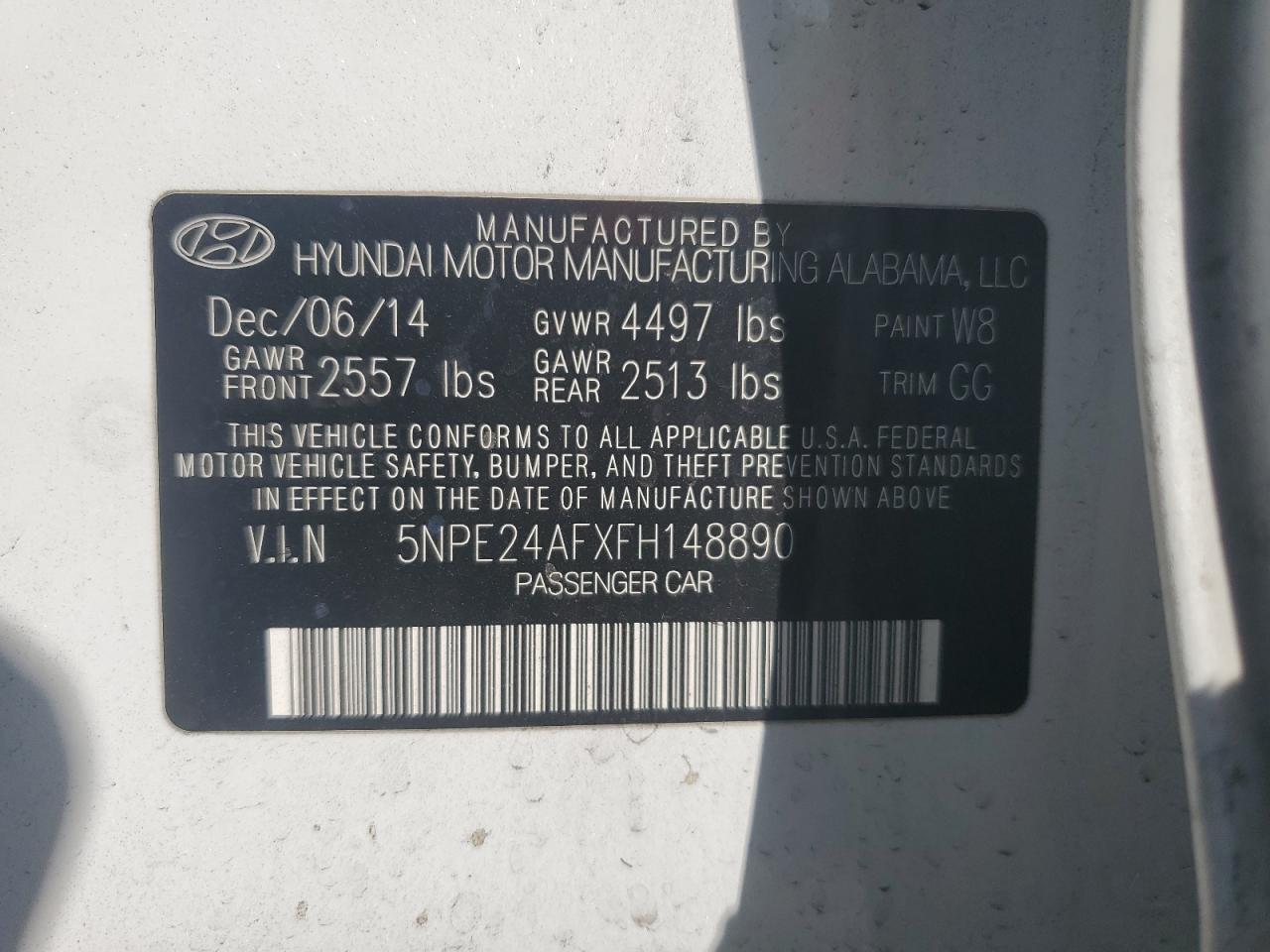 2015 Hyundai Sonata - Image 12