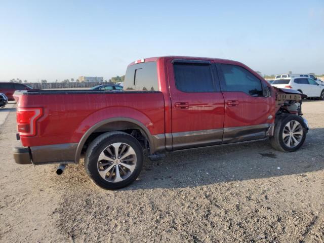  FORD F-150 2015 Червоний