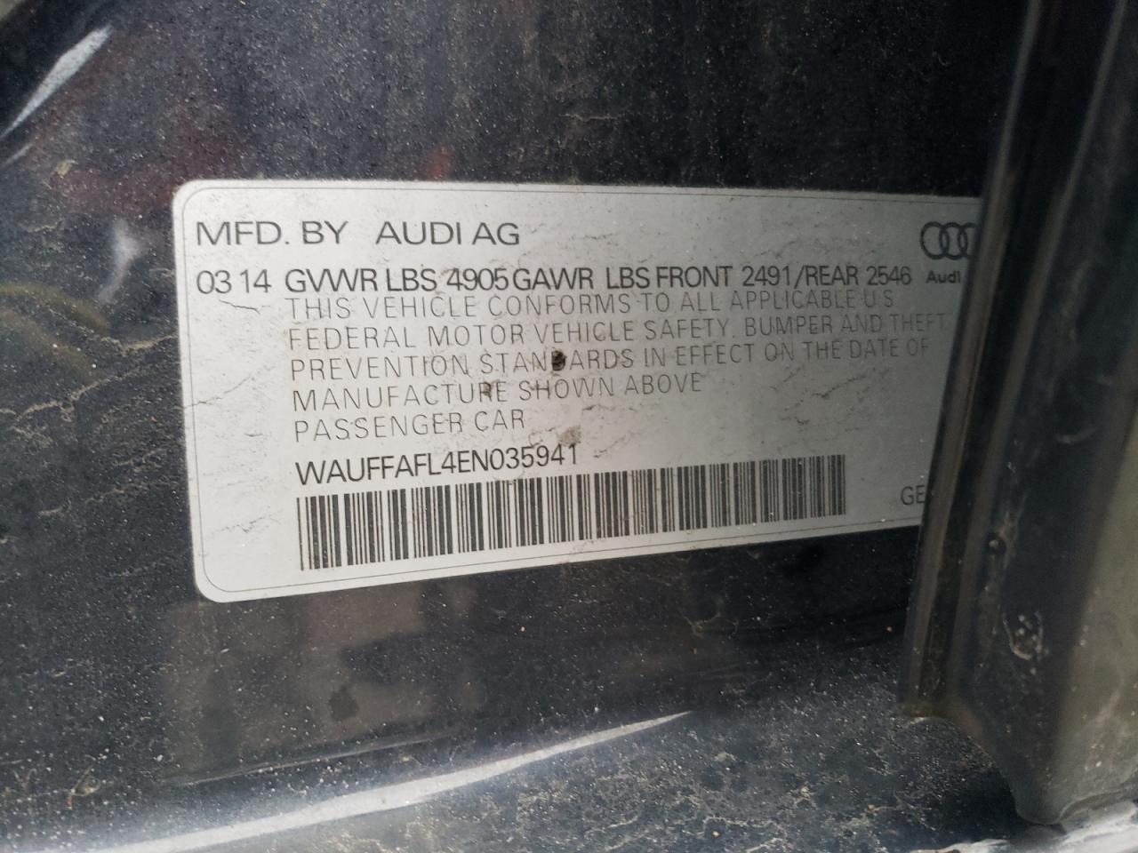2014 Audi A4 - Image 12