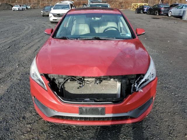 HYUNDAI SONATA 2017 Red