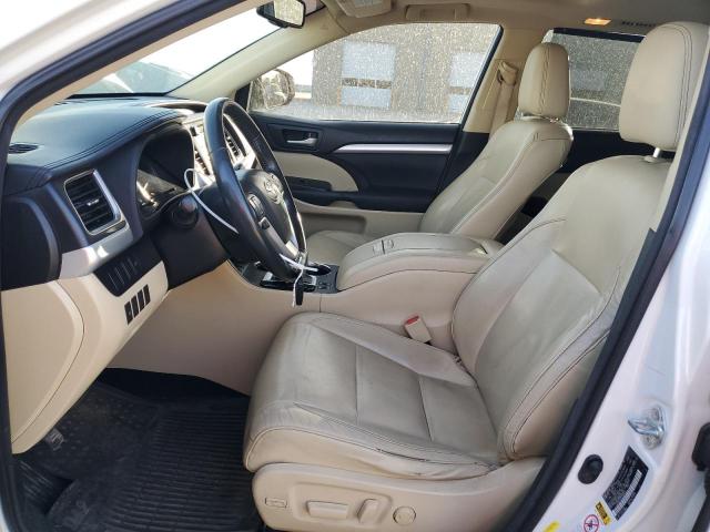  TOYOTA HIGHLANDER 2015 Белы