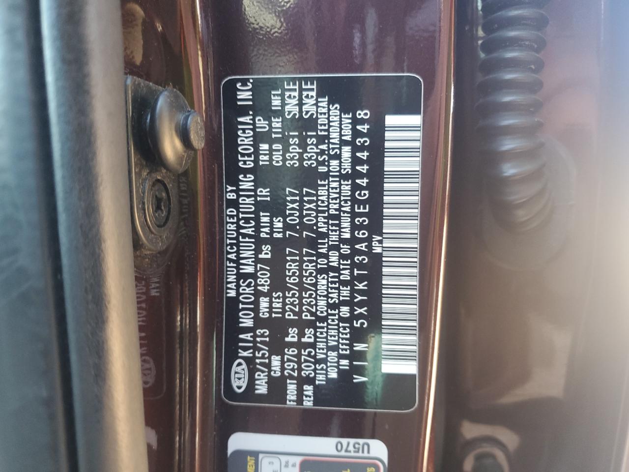 2014 Kia Sorento - Image 13