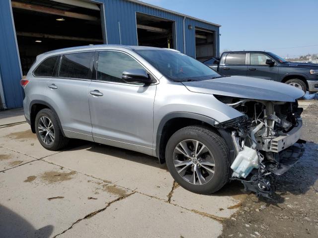  TOYOTA HIGHLANDER 2016 Silver