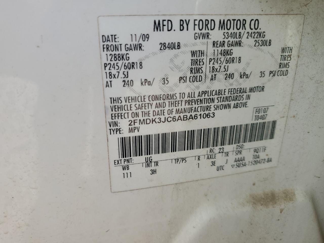 2010 Ford Edge - Image 15