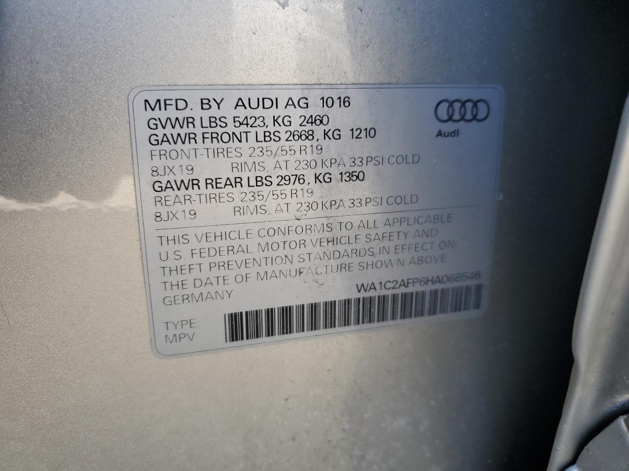 2017 Audi Q5 - Image 13