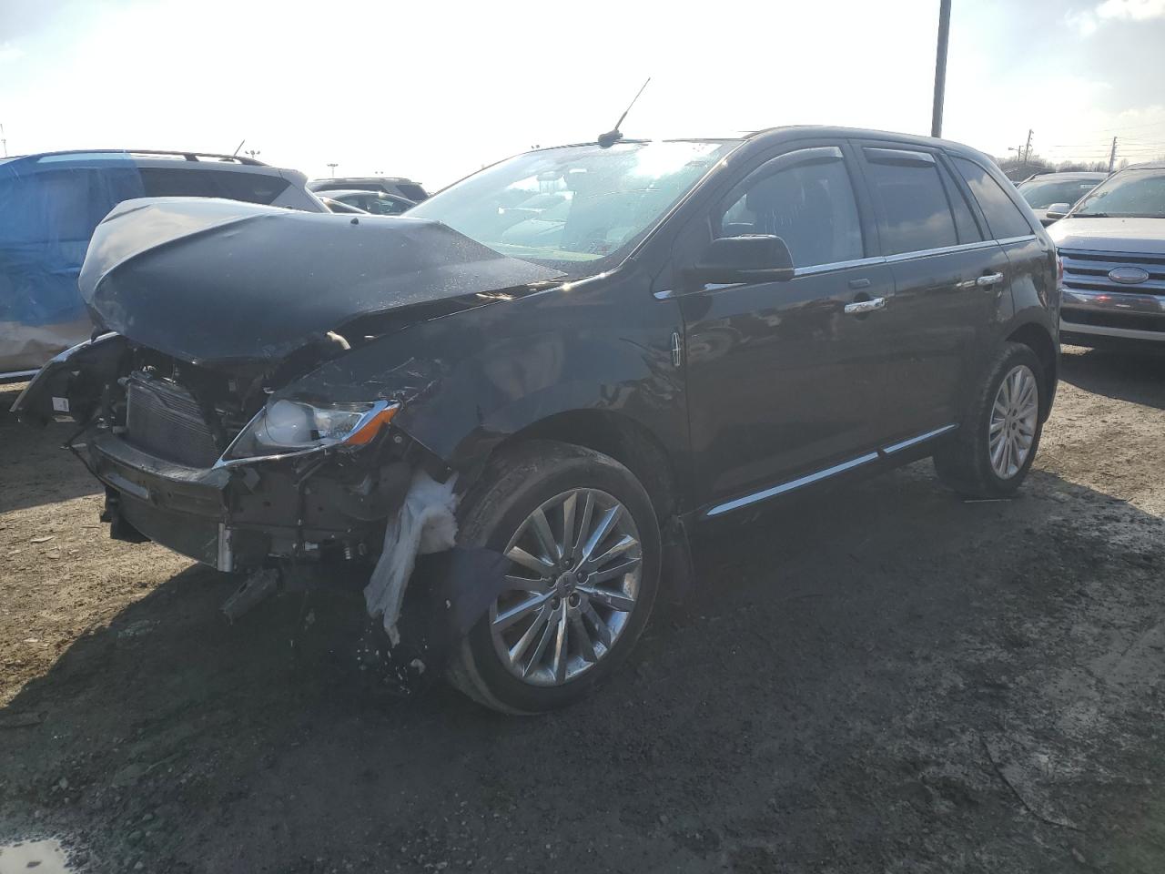 2013 Lincoln Mkx brown suv gas 2LMDJ8JK9DBL21181 photo #1