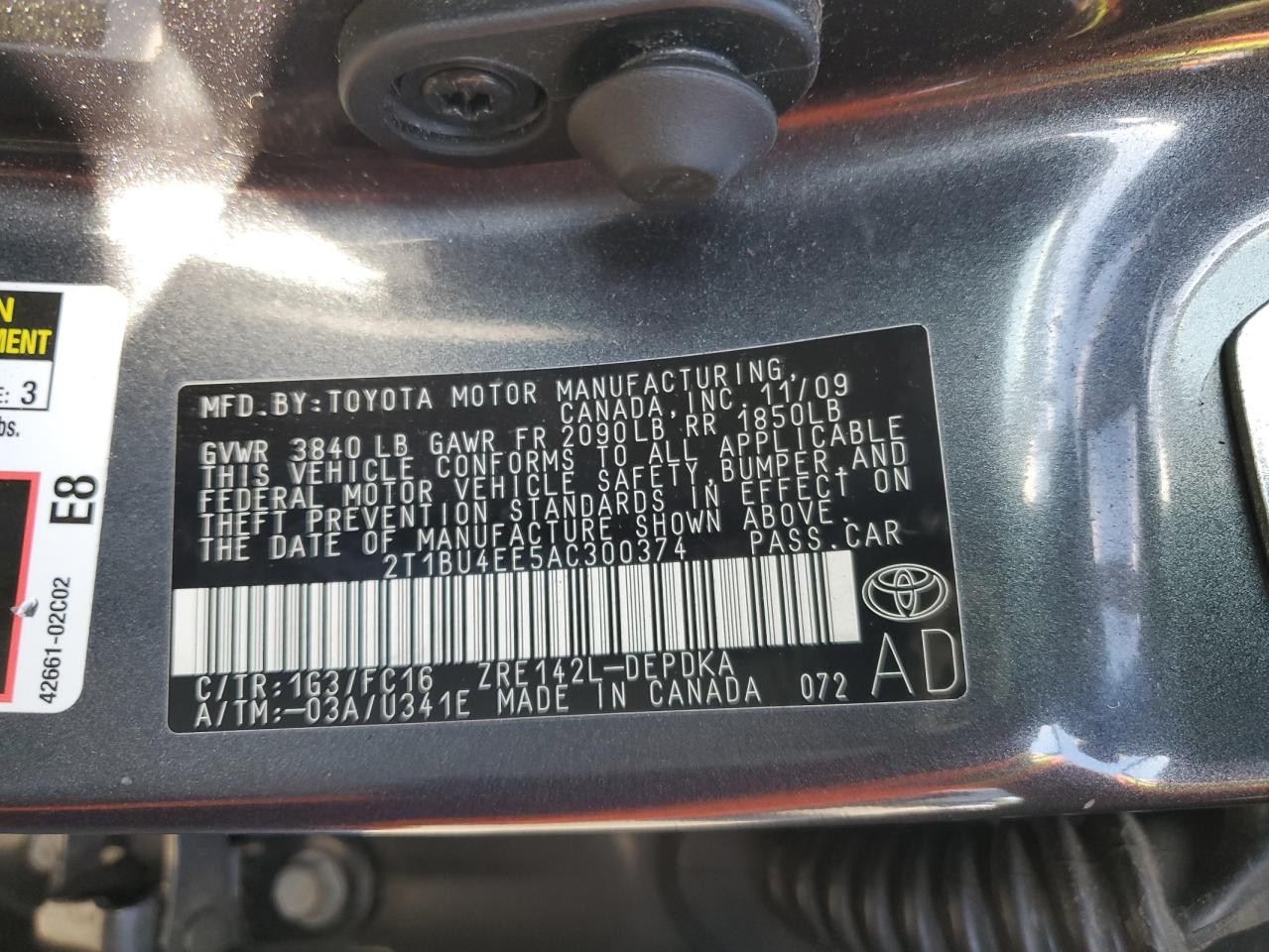 2010 Toyota Corolla - Image 12
