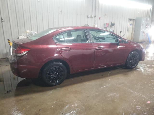  HONDA CIVIC 2015 Бордовый