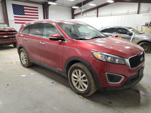  KIA SORENTO 2017 Czerwony